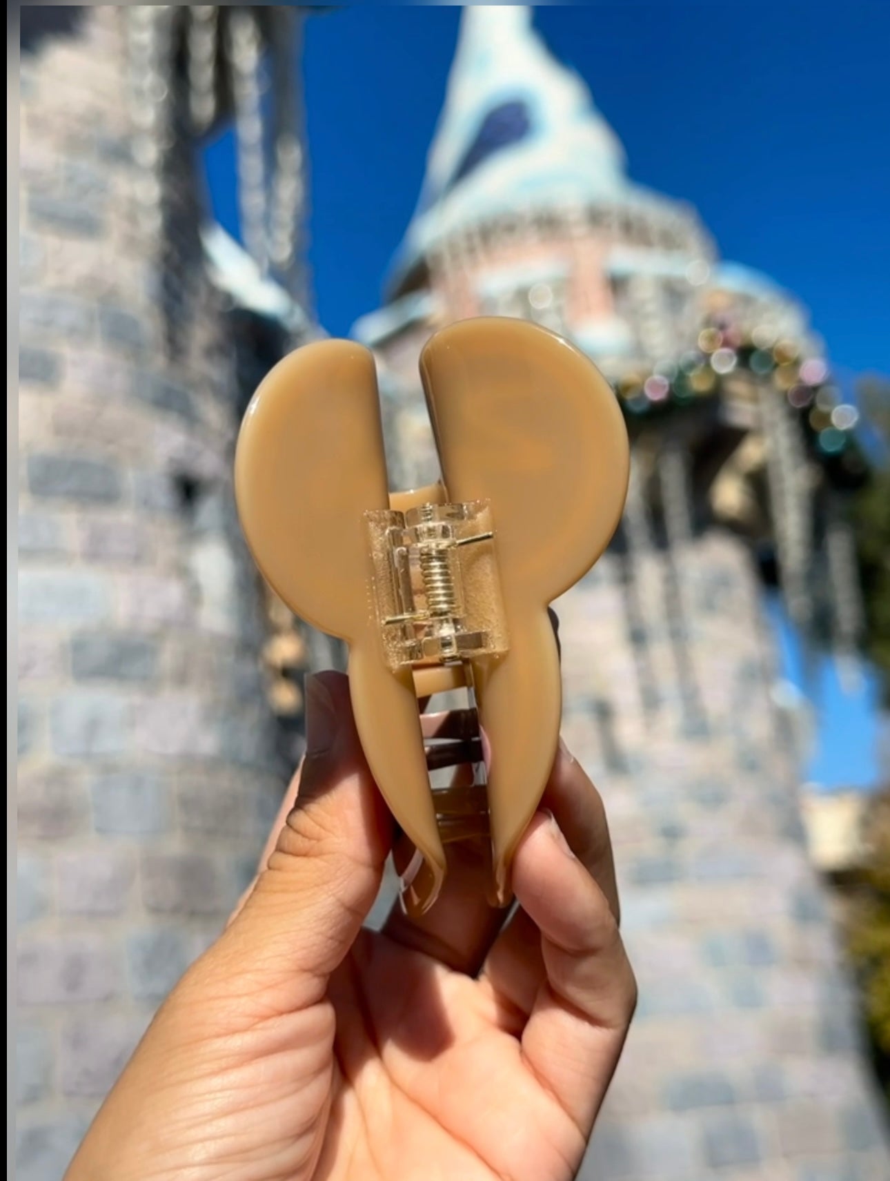 Gingerbread Hair Claw Clip (RTS)